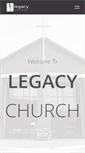 Mobile Screenshot of legacychurchid.com